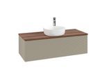 Villeroy & Boch Antao Waschtischunterschrank 1200x360x500mm K32152HK mit Struktur FK/AP: HK/2
