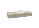 Villeroy & Boch Antao Waschtischunterschrank 1200x190x500mm L10113HK mit Beleuchtung mit Struktur FK/AP: HK/3
