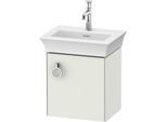 Duravit White Tulip Waschtisch-Unterschrank WT4250R3636 38,4 x 29,8 cm, Weiß Seidenmatt, wandhängend, 1 Türe mit Griff, rechts