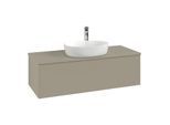 Villeroy & Boch Antao Waschtischunterschrank 1200x360x500mm K32150HK mit Struktur FK/AP: HK/0