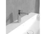 Villeroy und Boch Conum Einhebel-Waschtischarmatur TVW12700300161 ohne Ablaufgarnitur, chrom