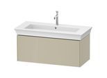 Duravit White Tulip Waschtisch-Unterschrank WT42420H3H3 98,4 x 45,8 cm, Taupe Hochglanz, wandhängend, 1 Auszug