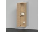 Duravit D-Neo Hochschrank DE1328L3030 40 x 36 cm, Eiche Natur, 1 Türe, links, 5 Glasfachböden
