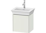 Duravit White Tulip Waschtisch-Unterschrank WT4240L3636 38,4 x 29,8 cm, Weiß Seidenmatt, wandhängend, 1 Türe, links