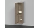 Duravit D-Neo Hochschrank DE1328L3535 40 x 36 cm, Eiche Terra, 1 Türe, links, 5 Glasfachböden