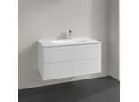 Villeroy und Boch Antao Waschtisch-Unterschrank K05000GF 98,8x50,4x49,6cm, ohne Frontstruktur, glossy white lacquer
