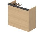 Duravit D-Neo Waschtisch-Unterschrank DE4219L3030 48,4 x 22,2 cm, Eiche Natur, wandhängend, 1 Türe, links