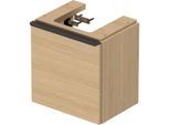 Duravit D-Neo Waschtisch-Unterschrank DE4217R3030 43,4 x 32,2 cm, Eiche Natur, wandhängend, 1 Türe, rechts