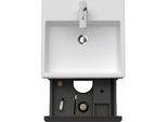 Duravit D-Neo Waschtisch-Unterschrank DE437003535 48,4 x 44,2 cm, Eiche Terra, wandhängend, 1 Schubkasten, 1 Auszug