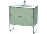 Duravit XSquare Waschtisch-Unterschrank XS445506060 81x59,2x38,8cm, 2 Auszüge, Taupe seidenmatt