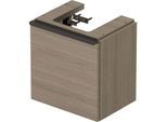 Duravit D-Neo Waschtisch-Unterschrank DE4217R3535 43,4 x 32,2 cm, Eiche Terra, wandhängend, 1 Türe, rechts