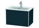 Duravit XSquare Waschtisch-Unterschrank XS406509898 61x40x38,8cm, 1 Auszug, Nachtblau seidenmatt