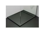 Ideal Standard Ultra Flat S i.life Rechteck-Brausewanne T5223FV 100 x 80 x 3,2 cm, Schiefer