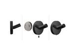 Emco Round Handtuchhaken 437513300 , 40 × 50 × 50 mm, schwarz