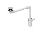 Geberit Waschbeckenablauf 152084211 Ø 32 mm, freier Auslauf und Ventilabdeckung, hochglanz-verchromt