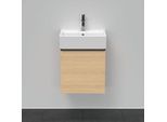 Duravit D-Neo Waschtisch-Unterschrank DE4217L3030 43,4 x 32,2 cm, Eiche Natur, wandhängend, 1 Türe, links