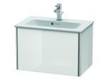 Duravit XSquare Waschtisch-Unterschrank XS406508585 61x40x38,8cm, 1 Auszug, weiß hochglanz