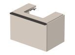 Duravit D-Neo Waschtisch-Unterschrank DE427209191 68,4 x 44,2 cm, Taupe Matt, wandhängend, 1 Auszug