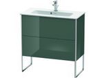 Duravit XSquare Waschtisch-Unterschrank XS445503838 81x59,2x38,8cm, 2 Auszüge, Dolomiti Grey hochglanz