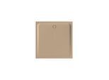 Bette BetteUltra Duschwanne 5984-425AE 150x150x3,5cm, Antirutsch/Pro, greige
