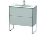 Duravit XSquare Waschtisch-Unterschrank XS445503939 81x59,2x38,8cm, 2 Auszüge, Nordic weiß seidenmatt