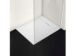 Ideal Standard Ultra Flat S i.life Rechteck-Brausewanne T5223FR 100 x 80 x 3,2 cm, carraraweiß