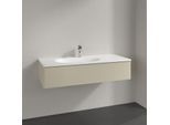 Villeroy und Boch Antao Waschtisch-Unterschrank K03000HJ 118,8x25,6x49,3cm, ohne Frontstruktur, silk grey matt lacquer