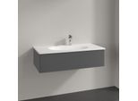 Villeroy und Boch Antao Waschtisch-Unterschrank K02000GK 98,8x25,6x49,3cm, ohne Frontstruktur, anthracite matt lacquer