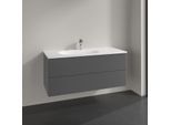 Villeroy und Boch Antao Waschtisch-Unterschrank K06000GK 118,8x50,4x49,3cm, ohne Frontstruktur, anthracite matt lacquer
