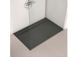 Ideal Standard Ultra Flat S i.life Rechteck-Brausewanne T5222FV 140 x 90 x 3,2 cm, Schiefer