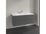 Villeroy und Boch Antao Waschtisch-Unterschrank L06000GK 118,8x50,4x49,3cm, ohne Frontstruktur, anthracite matt lacquer