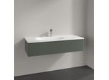 Villeroy und Boch Antao Waschtisch-Unterschrank K03000HL 118,8x25,6x49,3cm, ohne Frontstruktur, leaf green matt lacquer
