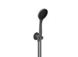 Herzbach Deep Grey Wannenset 23.914600.1.06 mit Konushalter/Brauseanschlussbogen, grau matt