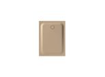 Bette BetteUltra Duschwanne 1260-425AE 120x90x3,5cm, Antirutsch/Pro, greige