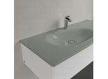 Villeroy und Boch Antao Schrankwaschtisch 4A77L2R8 120x50cm, eckig, 1 Hahnloch, ohne Überlauf, morning green C-plus