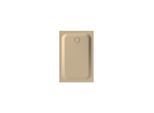 Bette BetteUltra Duschwanne 1680-003T 120x80x3,5cm, Wannenträger, bahamabeige