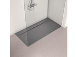 Ideal Standard Ultra Flat S i.life Rechteck-Brausewanne T5225FS 160 x 80 x 3,2 cm, quarzgrau