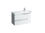 LAUFEN Case for Palace Waschtisch-Unterschrank H4015020754631 84 x 45 x 37,5 cm, 1 Tür rechts, 2 Schubladen links, weiß