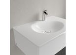 Villeroy und Boch Antao Schrankwaschtisch 4A7584R1 80x50cm, eckig, 1 Hahnloch, verdeckter Überlauf, weiß C-plus
