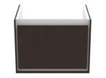 Ideal Standard Connect Air Waschtischunterschrank E0846VY, braun matt/weiss matt, 1 Auszug