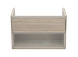 Ideal Standard Connect Air Waschtischunterschrank E0827UK, Pinie hell Dekor/braun matt, 1 Auszug
