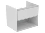 Ideal Standard Connect Air Waschtischunterschrank E0826B2, weiss glänzend/weiss matt, 1 Auszug