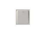 Bette BetteUltra Duschwanne 8664-410AE 120x110x3,5cm, Antirutsch/Pro, silver