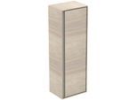 Ideal Standard Connect Air Halbhochschrank E0834UK 40x120x30cm, Pinie hell Dekor/braun matt, 1 Tür