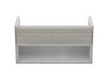 Ideal Standard Connect Air Waschtischunterschrank E0828PS, Eiche grau Dekor/weiss matt, 1 Auszug