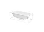 Bette BetteLux Shape Freistehbadewanne 3451-000 170x75x45cm, weiß, Weiß