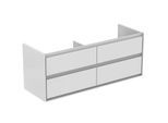 Ideal Standard Connect Air Waschtischunterschrank E0824B2, weiss glänzend/weiss matt, 4 Auszüge