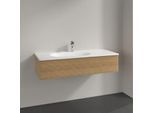 Villeroy und Boch Antao Waschtisch-Unterschrank K03100HN 118,8x25,6x49,3cm, mit Frontstruktur, honey oak