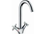 hansgrohe Logis Spültisch-Zweigriffarmatur 71283000 1jet, chrom