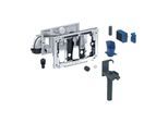 Geberit Modul 115051BZ2 anthrazitgrau, mit manueller Auslösung und Einschub